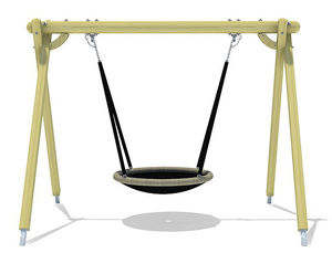 Nest Seat Swing Albatros - timber playground nest swing