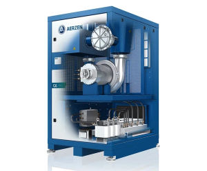The new AERZEN turbo generation G6 is up to 15% more energy efficient