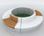 Woodline Round Bench - circular outdoor tree seat 0