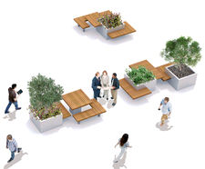 Solid street furniture collection