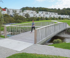 Bowie Bridge - for pedestrians and bikes