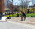 Extra-long seating elements for university campus 3