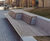 Extra-long seating elements for university campus 4