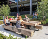 External seating - Riverwalk East, Chicago - on this page