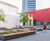 Mobile planters and seating for university courtyard 3