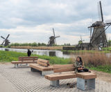 Outdoor seating for UNESCO World Heritage site, Holland - on this page