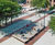 Outdoor seating for award-winning social space, Halmstad 2