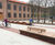 Outdoor seating for award-winning social space, Halmstad 3
