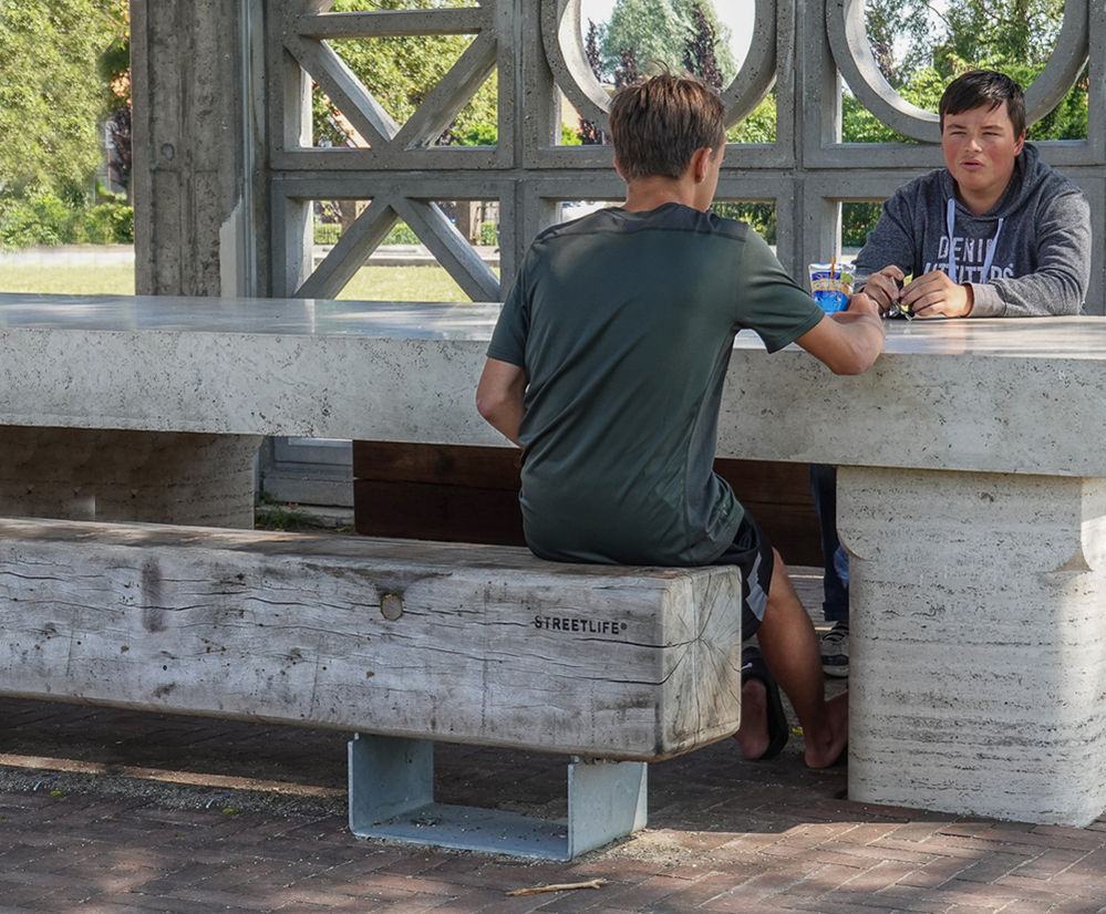 Drifter Benches Streetlife ESI External Works