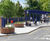 Seating and planters for bus hub - Gravesend 3