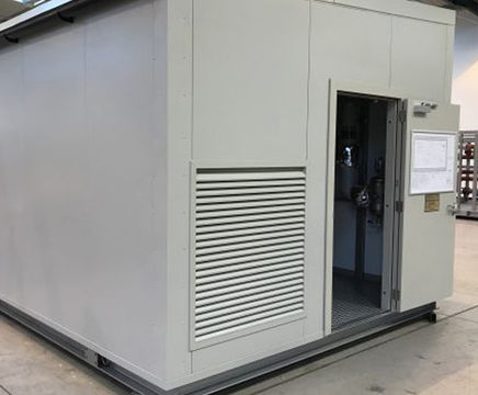 Prefabricated packaged plantroom - Rockwood Hospital 