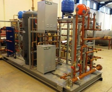 Prefabricated packaged plantroom - Sainbury's 