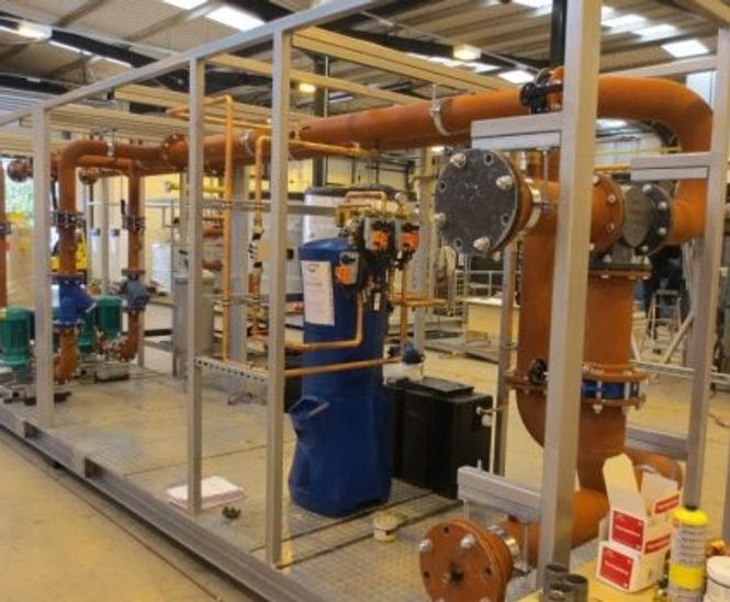 Prefabricated packaged skid modules housing estate Constant Air Systems