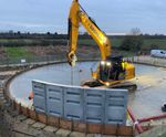 Supply and installation of filter bed wall units