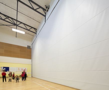 Style launches Multiroll partition for sports halls