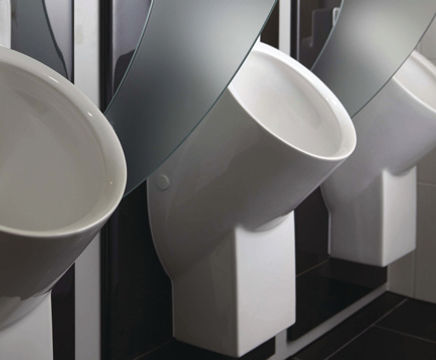 Centaurus wall hung waterless urinal