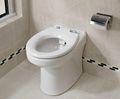 Sola rimless 400 back-to-wall toilet pan