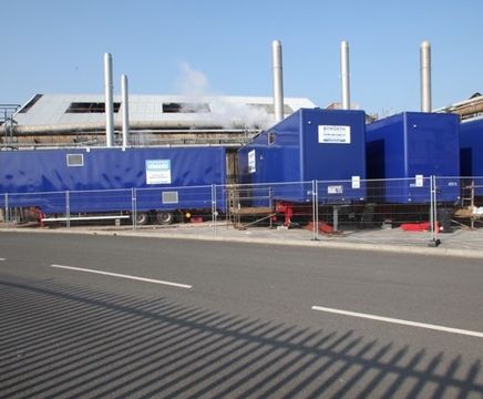 Byworth Boiler Hire lets off 24 tonnes of steam