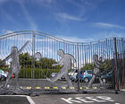 Bespoke steel gates