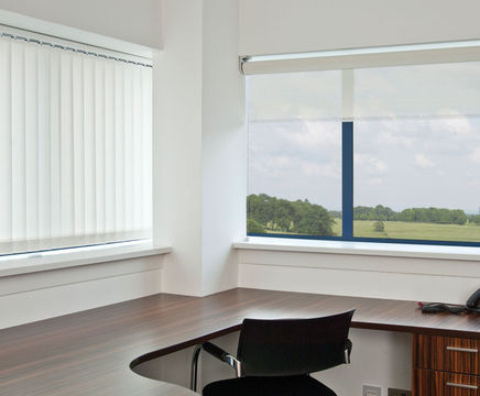 Defiant vertical blinds