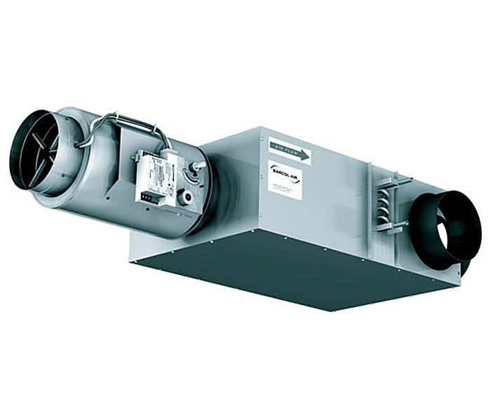Type NB circular variable air volume system BarcolAir ESI Building Services