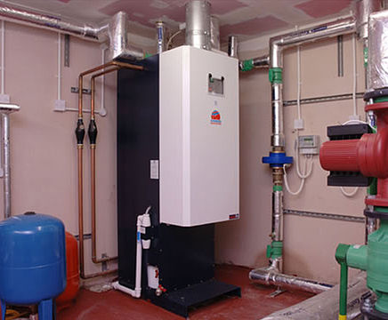 MAXXflo condensing water heater