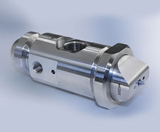 Model series 930 nozzle with anti-bearding cap