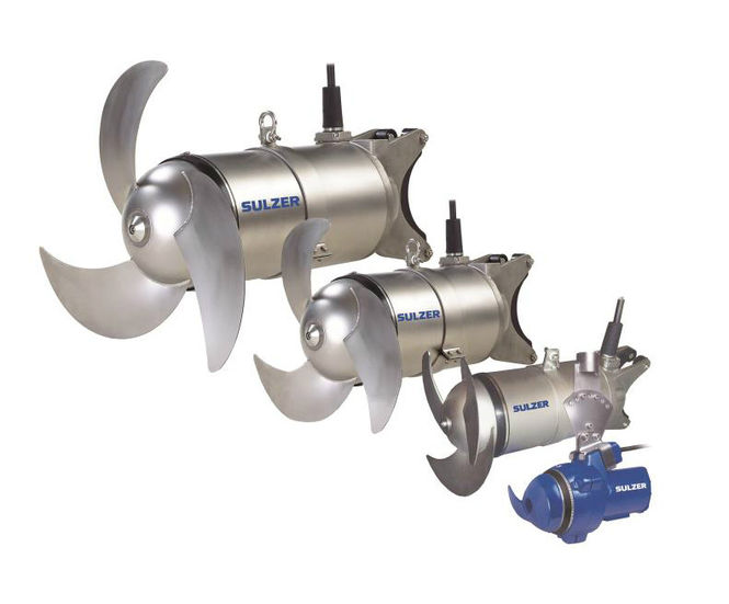 Submersible mixer type ABS RW