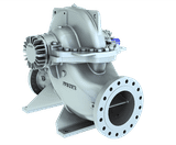 SMD axially split casing double suction pump - on this page