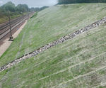 Hydroseeding rail scheme - West Coast Main Line