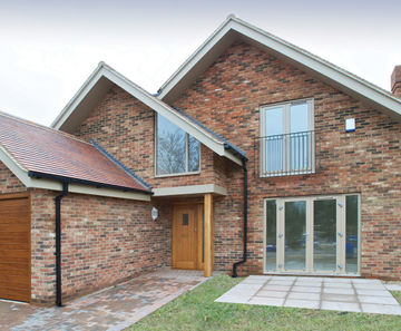 Sustainable aircrete blockwork for custom-build home