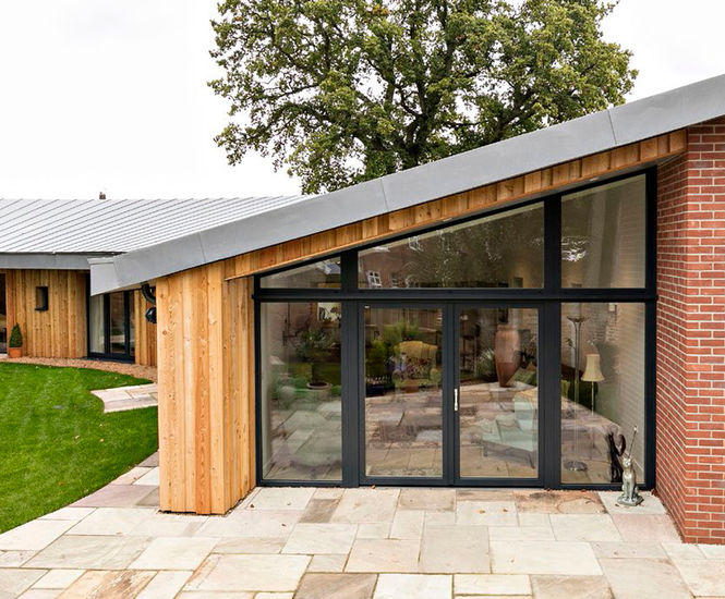 Passivhaus-standard home built with aircrete blocks