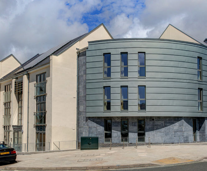 Building blocks for new housing development in Plymouth
