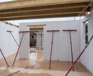 Celcon Vertical Wall Panels: offsite MMC housebuilding system
