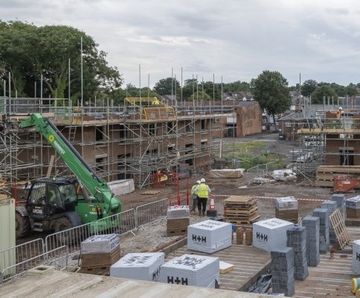 Future Homes test H+H Aircrete blocks in Project 80