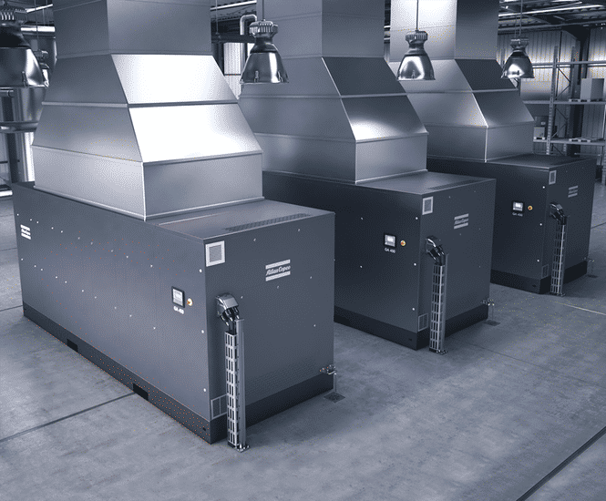 GA VSD rotary screw compressors