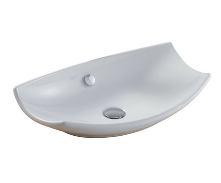 Leaf® Vessel washbasin with overflow
