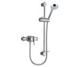 Mira Silver thermostatic shower mixer