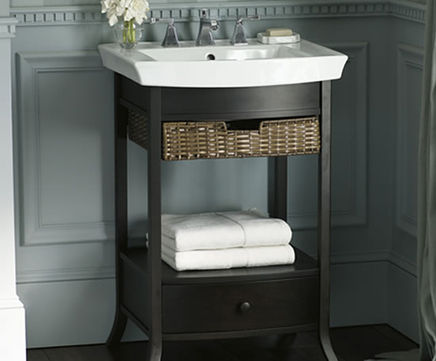 Archer® petite vanity unit and basin