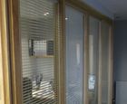 Natraglaze internal timber glazed screens