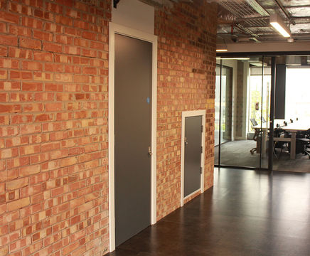 Internal doorsets for RBS Pluto refurbishment