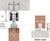 Trakkit Quiesce wardrobe sliding door gear kit 8