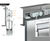 Series 70 Face Fixing Track Support Bracket - steel top track fitting 5