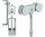 Series 70 Face Fixing Track Support Bracket - steel top track fitting 7