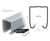 Series 70 Face Fixing Track Support Bracket - steel top track fitting 11