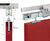 Series 70 Face Fixing Track Support Bracket - steel top track fitting 6