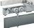 Series 250 Sliding Door System - heavy duty steel track for large doors 6
