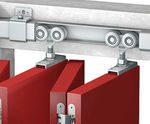 Series 250 heavy-duty sliding door system (1000kg)
