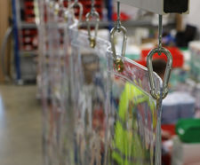 SlideScreen industrial heavy-duty curtain tracks