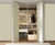 FurnFold bi-folding cupboard door system 0